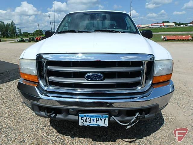 2001 Ford F-250 Pickup Truck, VIN # 3ftnw21f01ma66646