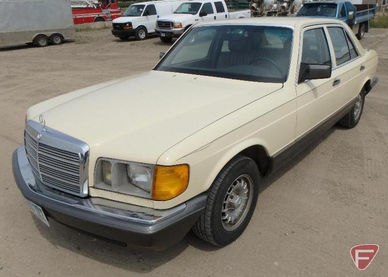 1981 Mercedes-Benz 300SD Passenger Car, VIN # wdbcb20a8bb002676