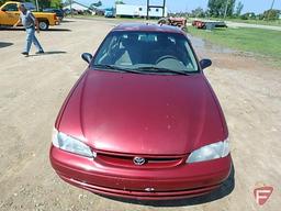 1999 Toyota Corolla Passenger Car, VIN # 1nxbr12e5xz203560