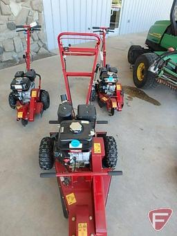 Like new 2017 Toro SGR-13 22615HD stump grinder with Honda GX 390 engine, SN: 401138620; 9.8 hrs