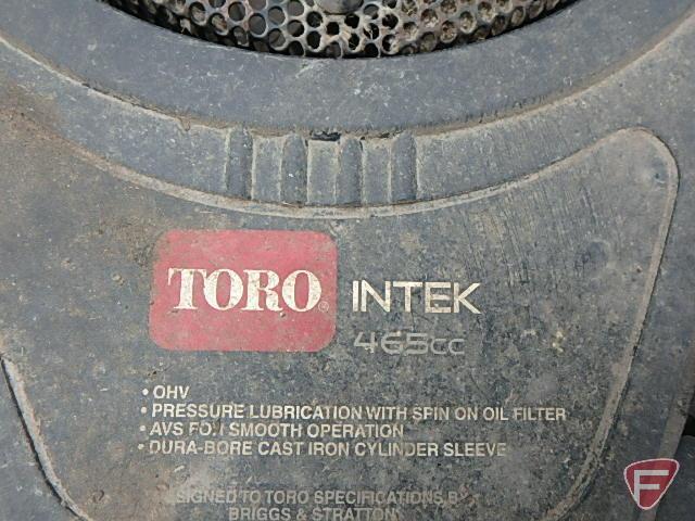 Toro zero turn mower model 74327, SN: 260022423