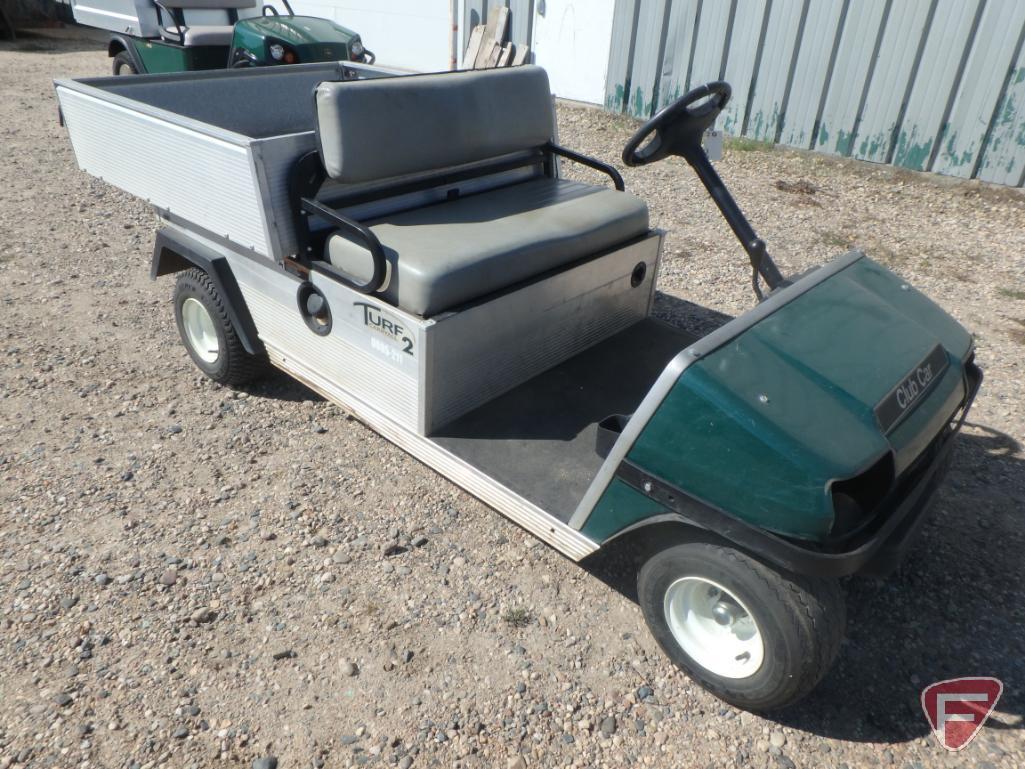 Club Car Cary All 2 gas utility vehicle, LOOK, ONLY 286 HRS! aluminum dump box