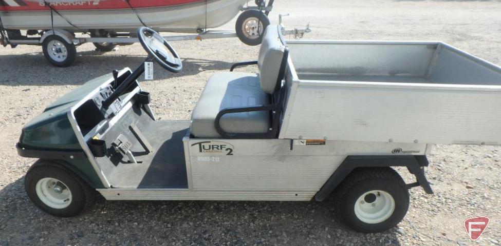 Club Car Cary All 2 gas utility vehicle, LOOK, ONLY 286 HRS! aluminum dump box