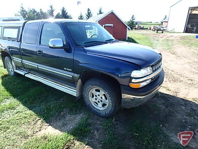 1999 Chevrolet Silverado Pickup Truck, VIN # 1GCEK19TXXE226403