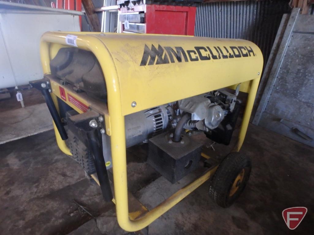 McCullock 5700watt power generator, 11hp, 4 stroke, 5.70kva, sn FG600MK