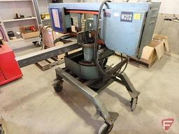 Ellis miter band saw, 110 volt, on caster wheels