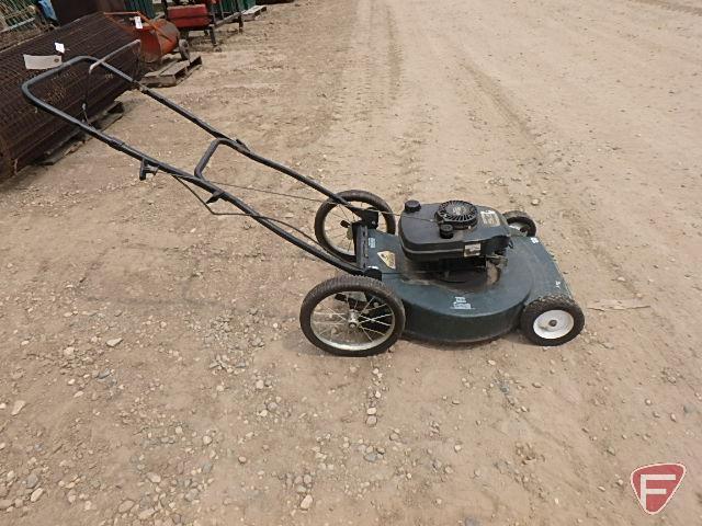 Craftsman 22in walk behind lawn mower, 5.5hp