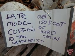 Coffing 10-ton chain hoist