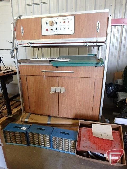 Dyn-A-Vac Automatic Delux Model 2448 sign making machine