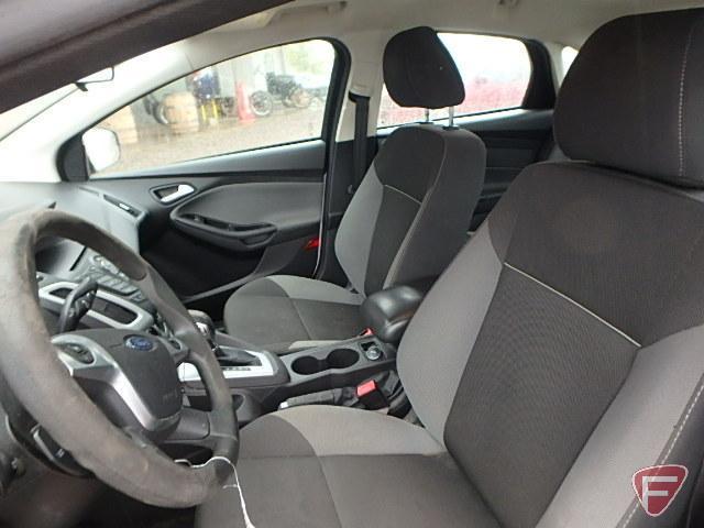 2013 Ford Focus Passenger Car, VIN # 1fadp3f22dl244654