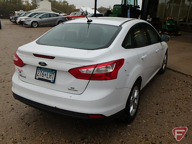 2013 Ford Focus Passenger Car, VIN # 1fadp3f22dl244654