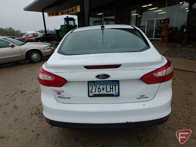 2013 Ford Focus Passenger Car, VIN # 1fadp3f22dl244654