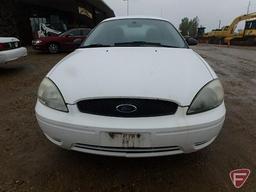 2004 Ford Taurus Passenger Car, VIN # 1fafp53214g178664