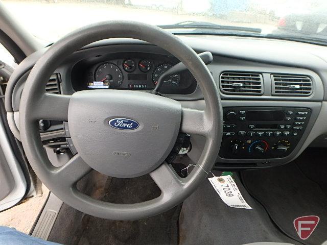 2004 Ford Taurus Passenger Car, VIN # 1fafp53214g178664