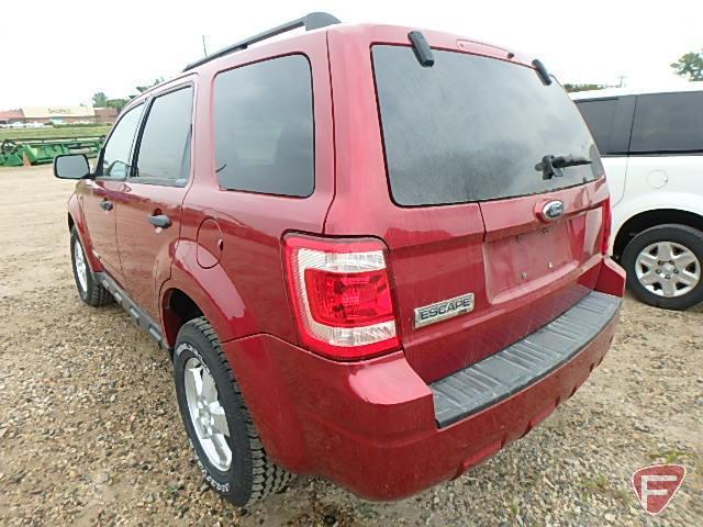 2008 Ford Escape Multipurpose Vehicle (MPV), VIN # 1fmcu03108kb29096