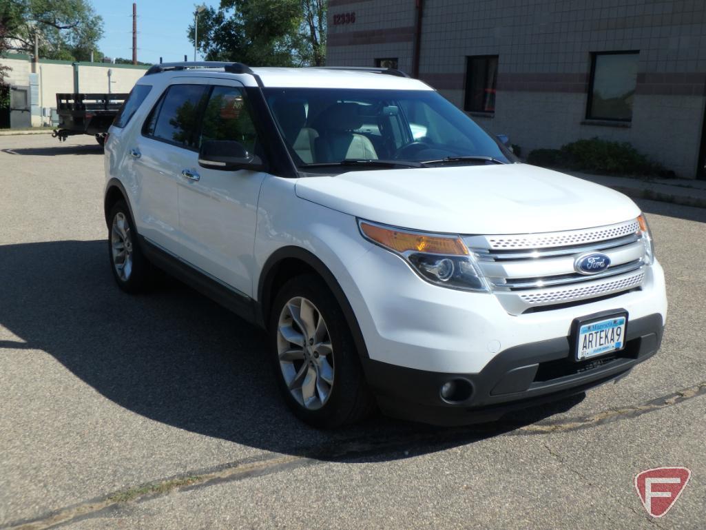 2013 Ford Explorer Multipurpose Vehicle (MPV), VIN # 1FM5K8D82DGB89709