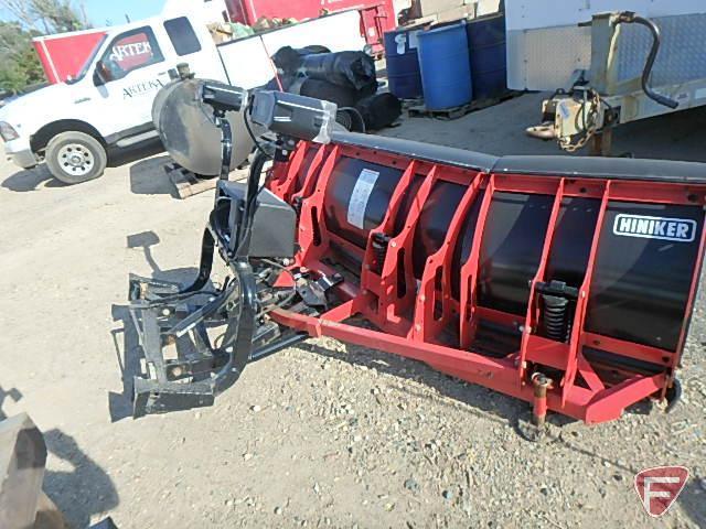 2015 Ford F-350 Flatbed Plow Pickup Truck with Duals, VIN # 1FD8X3HT7FEC97726