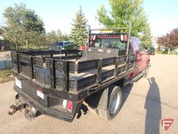 2015 Ford F-350 Flatbed Plow Pickup Truck with Duals, VIN # 1FD8X3HT7FEC97726