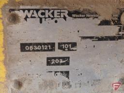 Wacker VP1340 Low Vib plate compactor