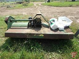 John Deere 7' 3pt flail mower, out of service, needs work