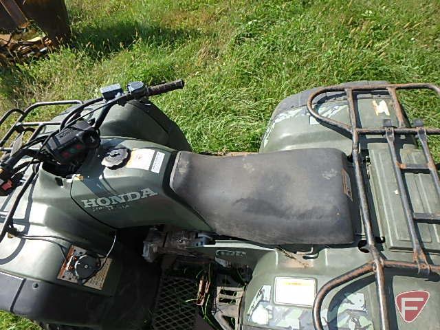 Honda Fourtrax 300cc ATV, 4X4, out of service, electrical issues