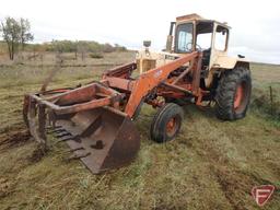 Case 930 Comfort King diesel tractor with DuAl hydraulic loader