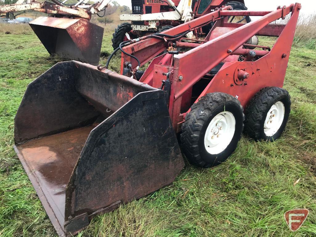 Leland? Skid loader with Onan gas engine