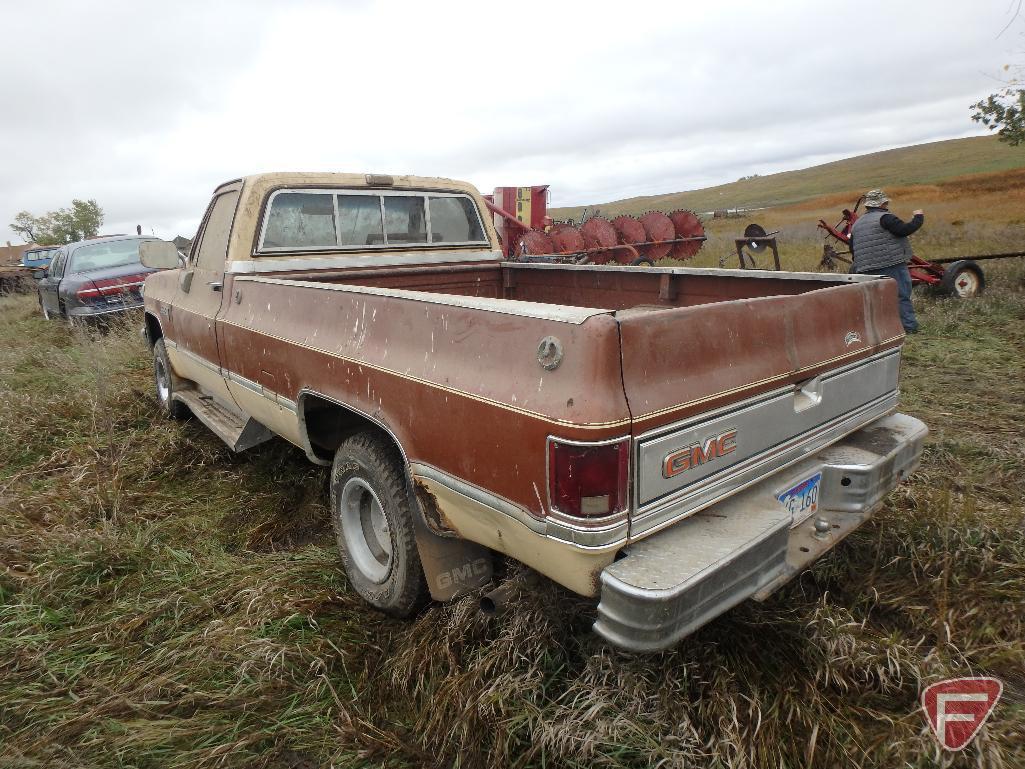 1883 GMC Sierra Classic 1500 diesel 4x4 pickup