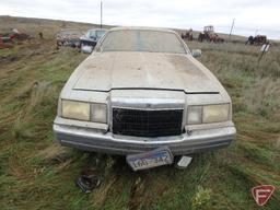 1988 Lincoln Continental Mark VII LSC 2 door coupe