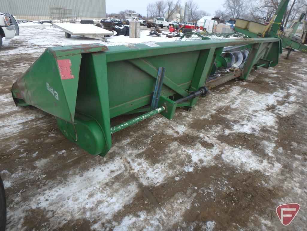 John Deere 843 8x30 corn head, sn R00843X620783