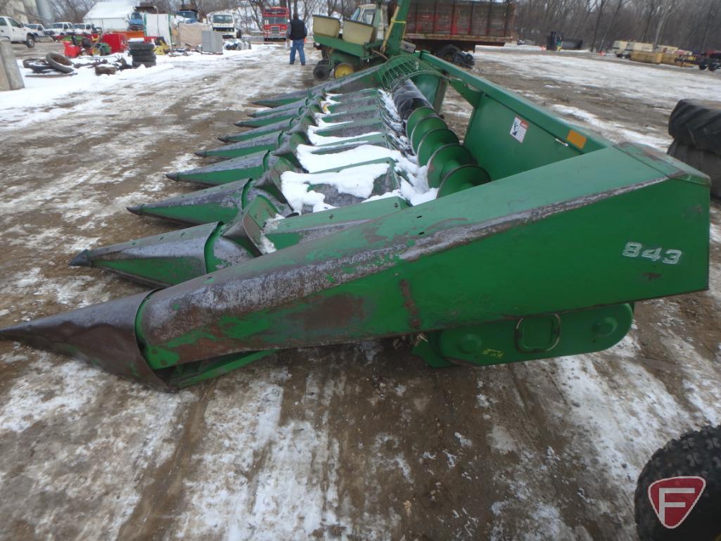 John Deere 843 8x30 corn head, sn R00843X620783