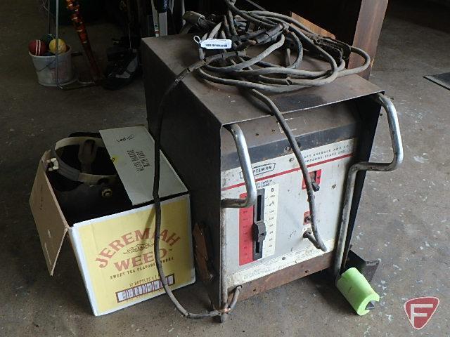 Sears Craftsman Arc Welder, Model No 113-201260, 40-230amps, with helmet and rods