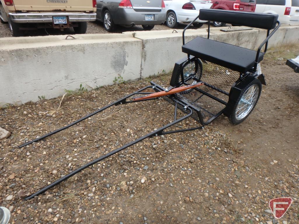 New Shetland pony buggy, 21in pneumatic wheels