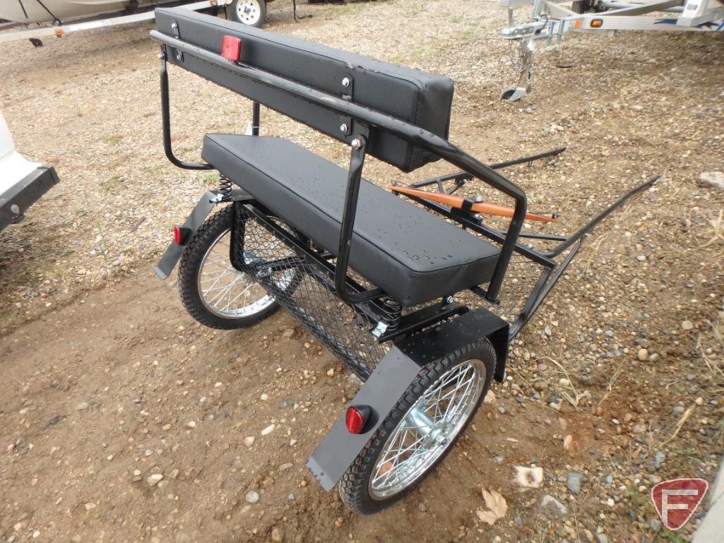 New Shetland pony buggy, 21in pneumatic wheels