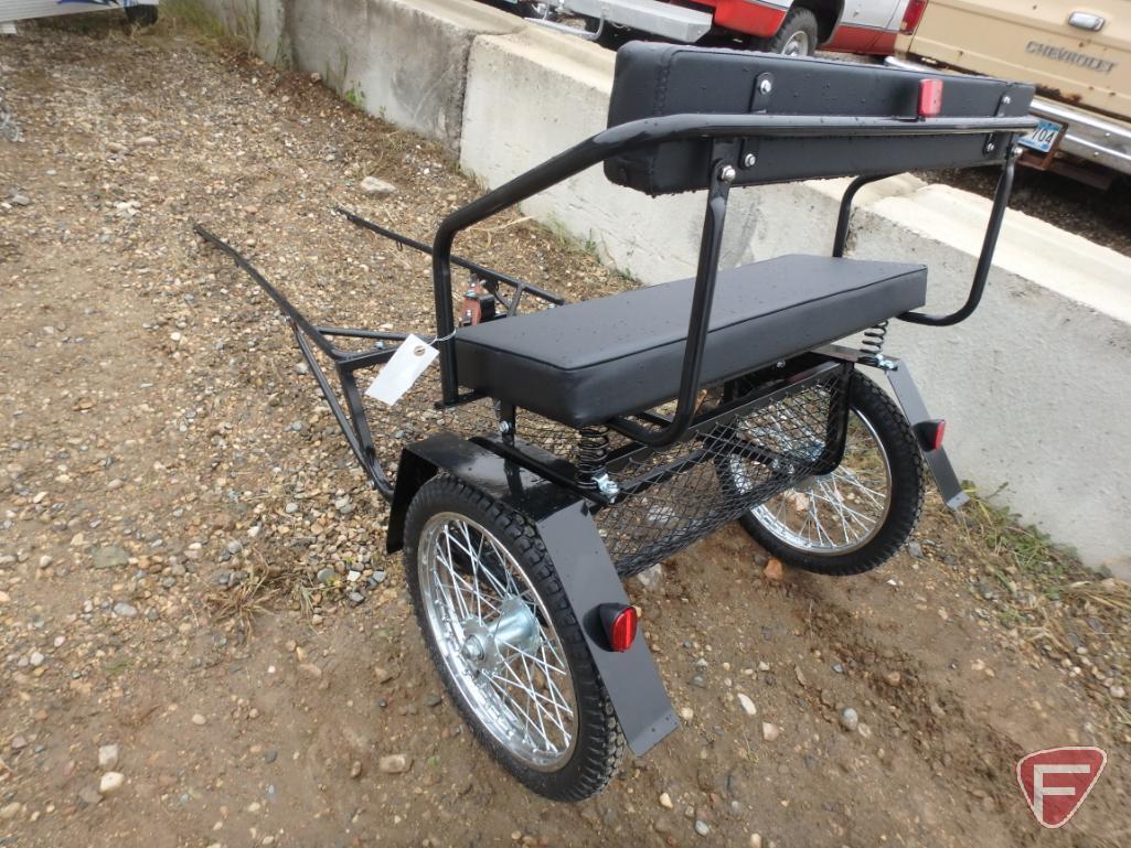 New Shetland pony buggy, 21in pneumatic wheels