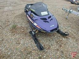 1998 Ski-Doo Bombardier Formula Z snowmobile, 670 engine, SN: 125402951