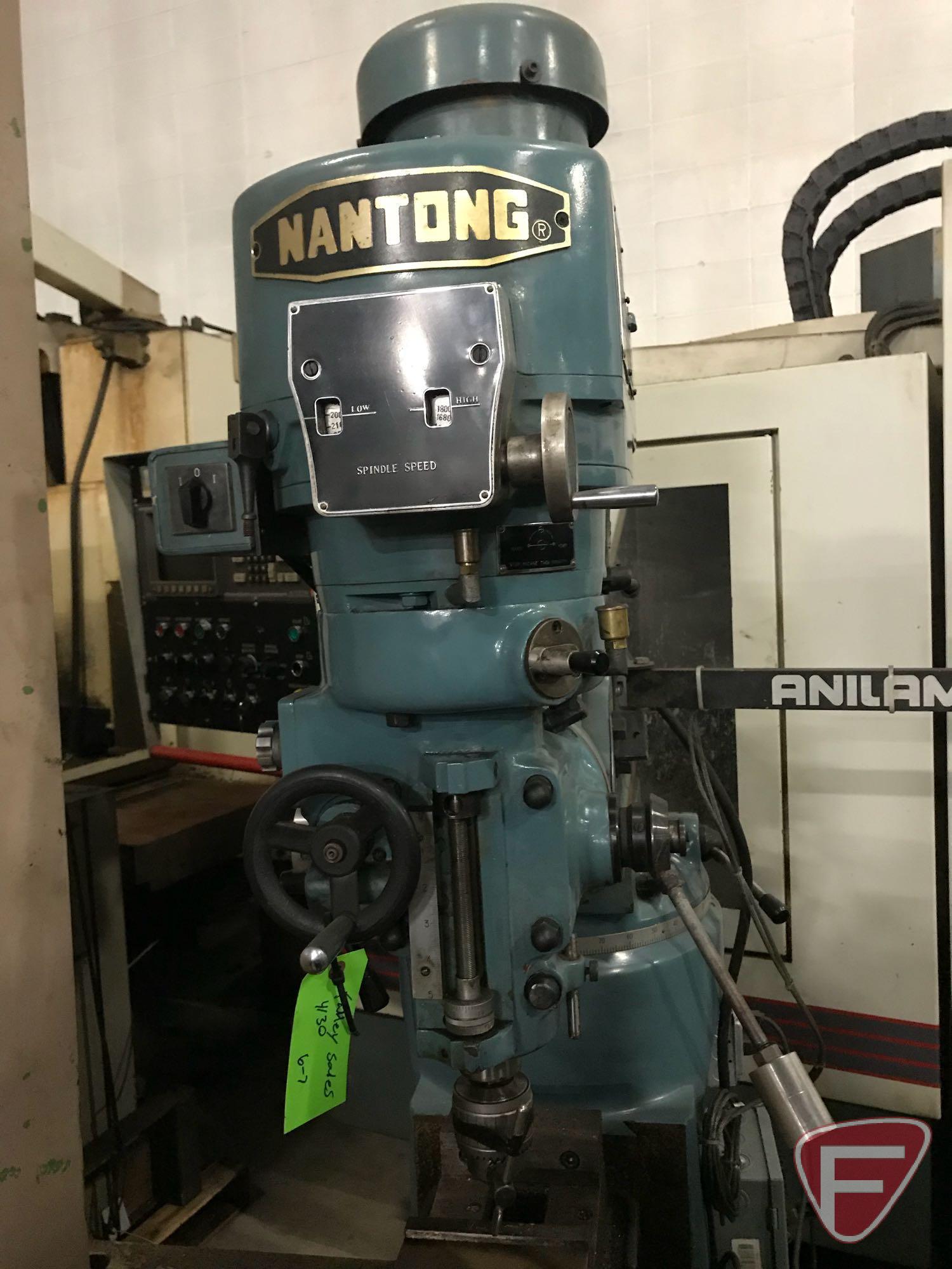 Nantong... Model XU6323 Vertical Milling Machine