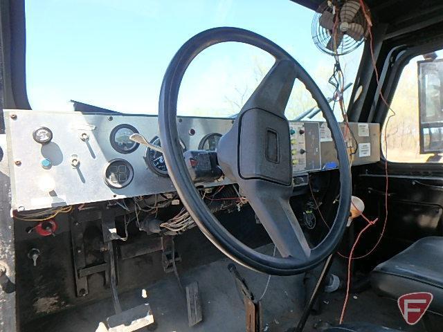 Aircraft Towing Tractor/Tug modified to plow snow