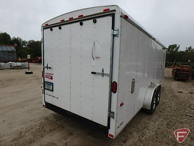 2009 American Hauler Enclosed Trailer, VIN # 5n6200m2491024125