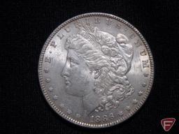 1886 Morgan Silver Dollar AU+