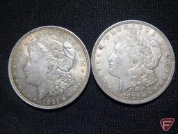 1921 D Morgan Silver Dollar XF, 1921 Morgan Silver Dollar XF to AU