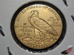 1910 $2.50 Indian Gold coin VF+ to XF