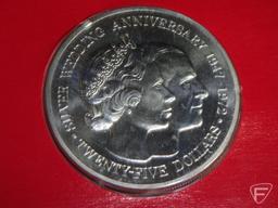 1992 U.S. Silver Eagle BU, 1986 Statue of Liberty Proof 90% Silver Dollar in original Mint packaging