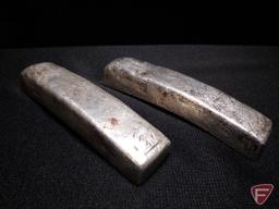 Oriental Minted 6.1865 Troy Oz. Sterling Silver Bar, unknown purity