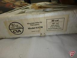 CVA KA716 Mountain Rifle .50 caliber percussion cap muzzleloader kit