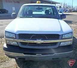 2004 Chevrolet Silverado Pickup Truck, VIN # 1GCEC14X74Z285906