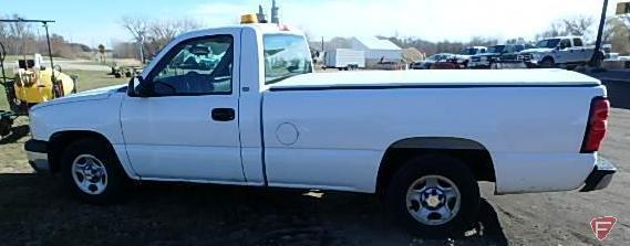 2004 Chevrolet Silverado Pickup Truck, VIN # 1GCEC14X74Z285906