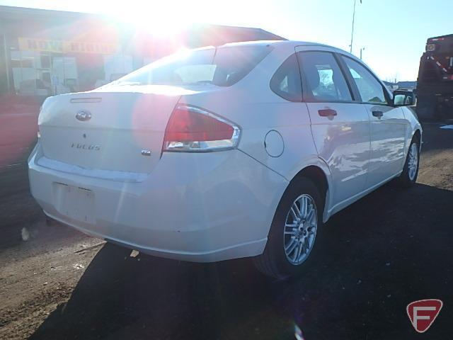 2009 Ford Focus Passenger Car, VIN # 1FAHP35N49W267503