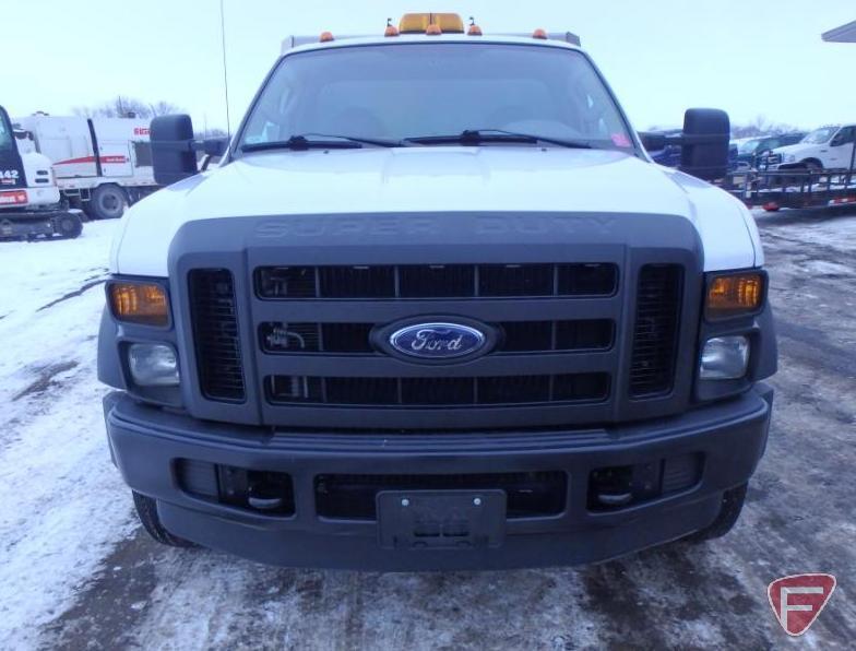 2008 Ford F-450 XL Super Duty Pickup Truck, VIN # 1FDXF47R48EE12943