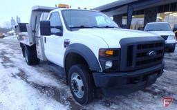 2008 Ford F-450 XL Super Duty Pickup Truck, VIN # 1FDXF47R48EE12943